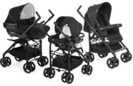 Wózki dziecięce - Chicco Trio Sprint 3w1 Black Night - miniaturka - grafika 1
