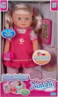Lalki dla dziewczynek - Artyk Natalia Lalka chodząca ze smartfon LF0034 - miniaturka - grafika 1