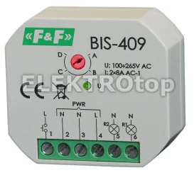 F&F FF_FILIPOWSKI Przekaźnik bistabilny BIS-409 BIS-409 - Akcesoria do oświetlenia - miniaturka - grafika 3