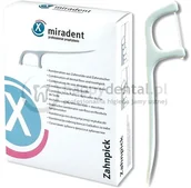 Nici dentystyczne - Hager and Werken MIRADENT Zahn-Pick nicio-wykałaczki 100sztuk - Zestaw wykałacze - miniaturka - grafika 1