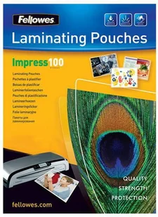 Fellowes FOLIA LAMINACYJNA A3 2x100mic 100szt (1G) 53512 - Folie do laminatora - miniaturka - grafika 2