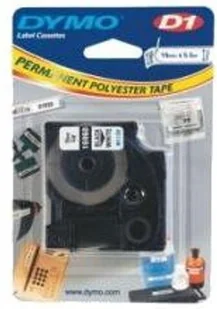 Dymo Taśma D1- 19mm x 5,5m czarny/biały (S0718070) - Etykiety do drukarek - miniaturka - grafika 4