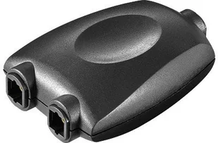 Goobay Rozgałęźnik Optyczny Toslink SPDiF 1/2 1x2 - Adaptery i przejściówki - miniaturka - grafika 2
