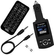 Akcesoria do MP3 - mumbi samochodowy nadajnik FM (WMA/MP3 Player, pilotem zdalnego sterowania, czytnik kart SD, USB) 4250261415839 - miniaturka - grafika 1