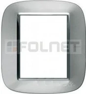 Klawisze i ramki - Bticino Ramka owalna metalizowana 3+3 moduły - Btcino Axolute HB4826HD - miniaturka - grafika 1