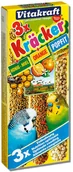 Przysmaki dla ptaków - Vitakraft Kracker kolba miód-pomarańcza-popfit dla papugi falistej 3szt - miniaturka - grafika 1