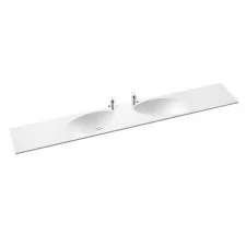 Marmorin Ugo Duet 153,5/250x40 PR092012500 - Umywalki - miniaturka - grafika 2