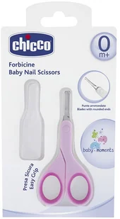 Chicco Artsana Nożyczki z osłonką 0 m+ różowe - Nożyczki dla dzieci - miniaturka - grafika 4