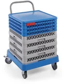 Pojemniki i kosze gastronomiczne - Hendi Wózek na kosze z rączką 877197 - miniaturka - grafika 1