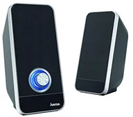 Akcesoria do MP3 - Hama 173133 głośnik dla komputerów PC, USB, czarna 00173133 - miniaturka - grafika 1