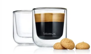 Blomus Zestaw szklanek do espresso BLOMUS Nero, 0,08 l, 2 szt. - Miseczki i talerzyki dla dzieci - miniaturka - grafika 3