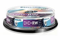 Nośniki danych - Philips DVD-RW 4.7 GB 4 X półfabrykaty DN4S4B10F/00 - miniaturka - grafika 1