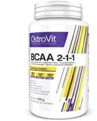Aminokwasy - OstroVit Extra Pure BCAA 2:1:1 200g (5902232610130) - miniaturka - grafika 1