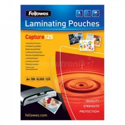 Fellowes FOLIA LAMINACYJNA A5 2x125mic 100szt 53073 - Folie do laminatora - miniaturka - grafika 2