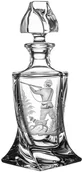 Karafki - Crystal Julia Karafka grawer myśliwski 5501) - miniaturka - grafika 1
