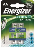 Ładowarki i akumulatory - Energizer Akumulator Extreme AA HR6 1,2V 2300mAh 2szt - miniaturka - grafika 1
