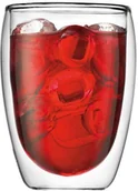 Szklanki - Bodum Pavina komplet 6 dwuściankowych, izolowanych, przezroczystych szklanek, 0,35 l 4559-10-12 - miniaturka - grafika 1