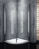 Kabiny prysznicowe - Atrium Verona 90x90 szkło przejrzyste QF092 - miniaturka - grafika 1