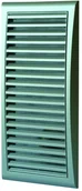 Wentylatory przemysłowe - Vents Kratka z siatką srebrna 140 x 300 mm - miniaturka - grafika 1