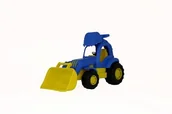 Samochody i pojazdy dla dzieci - POLESIE Poland Osiłek traktor koparka - miniaturka - grafika 1