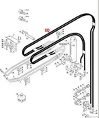 Części i akcesoria do maszyn rolniczych - CNH WĄŻ HYDRAULICZNY PODWÓJNY LEWY 85816473 - miniaturka - grafika 1