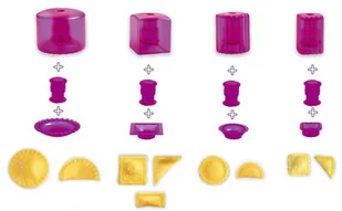 Mastrad Foremki do ravioli i miniciasteczek (f26360) - Formy do ciast - miniaturka - grafika 2