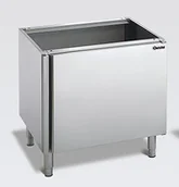 Szafy i witryny grzewcze - Bartscher Podstawa z drzwiami skrzydłowymi i półką - miniaturka - grafika 1