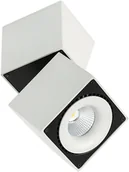 Oprawy, klosze i abażury - Italux Oprawa sufitowa SEVILLA SQUARE CEILING SLC7562/28W 3000K WH+BL - miniaturka - grafika 1