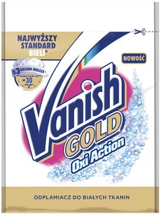 Odplamiacz Vanish Oxi Action Gold - 30 g / white - Środki do prania - miniaturka - grafika 3