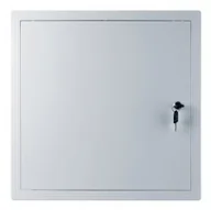Akcesoria do wentylacji i klimatyzacji - Drzwiczki rewizyjne z tworzywa ABS 45x45cm z zamkiem - miniaturka - grafika 1