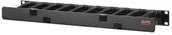 Akcesoria do szaf serwerowych - APC Horizontal Cable Manager, 1U x 4" Deep, Single-Sided with Cover AR8602A - miniaturka - grafika 1