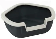 Kuwety dla kotów - Ferplast kuweta narożna Dama - miniaturka - grafika 1