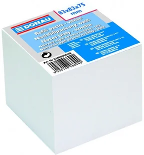 Donau KOSTKA PAPIEROWA NIEKLEJONA 83X83X75 BIAŁY 8309000-09 - Etykiety samoprzylepne i bloki etykiet - miniaturka - grafika 4