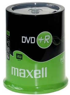 Maxell plyta DVD+R 4,7 16x 100 275641.51 - Nośniki danych - miniaturka - grafika 3