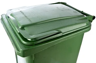 ESE Pojemnik na kółkach 240 l zielony - Kosze na śmieci - miniaturka - grafika 2