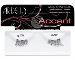 Ardell Accent sztuczne rzęsy połówki nr 315 czarne, 1 para 074764613158 - Sztuczne rzęsy i akcesoria - miniaturka - grafika 2