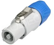 Złącza, przejściówki, adaptery - Neutrik NAC3FCB - złącze, wtyk zasilania sieciowego, na kabel, powercon (szare) - miniaturka - grafika 1