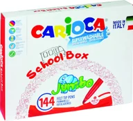 Zestawy szkolne - Carioca Zestaw szkolny Jumbo 144 sztuki 42826 B KW TRADE - miniaturka - grafika 1