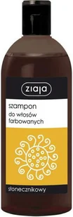 Ziaja Szampon do włosów włosów farbowanych słonecznikowy 500ml - Szampony do włosów - miniaturka - grafika 3