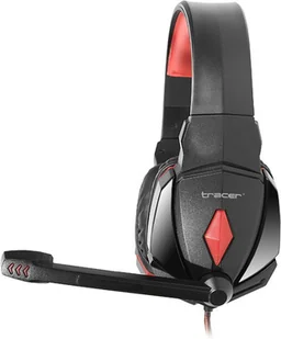 Tracer Raptor czarno-czerwone - Słuchawki - miniaturka - grafika 2