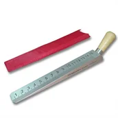 Sprzęt geodezyjny - Wyrób polski Szczelinomierz Klinowy 150mm - miniaturka - grafika 1