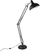 Lampy stojące - QAZQA Przemysłowa lampa stojąca czarna regulowana - Hobby - miniaturka - grafika 1