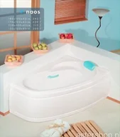 Obudowy do wanien - Polysan Naos 180 (lewa/prawa) obudowa czołowa 46312 - miniaturka - grafika 1