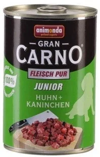 Animonda Grancarno Junior Huhn Kaninchen Kurczak + Królik Puszka 800G - Mokra karma dla psów - miniaturka - grafika 2