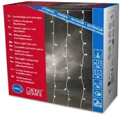 Pozostałe oświetlenie - Konstsmide Microlight 3704-003 lampki LED (kurtyna), 160 diod (kolor przezroczysty), 24 V, przezroczysty kabel, do ogrodu (IP44) - miniaturka - grafika 1