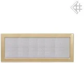 Akcesoria kominkowe - Kratki.pl Kratka kominkowa galwanizowana złoto galwaniczne 22x45 6674-898A9_2013 - miniaturka - grafika 1