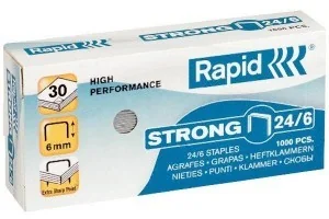 Rapid Zszywki Strong 24/6 1000 szt 24855800 - Zszywki - miniaturka - grafika 4