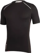 Koszulki rowerowe - Endura Koszulka Transmission Base Layer (krótki rękaw) czarna r. XXL 316480 - miniaturka - grafika 1