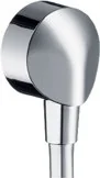 Akcesoria hydrauliczne - Hansgrohe Fixfit Przyłącze węża DN15 (27458000) - miniaturka - grafika 1