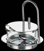 Pojemniki kuchenne - Cilio zestaw, pojemnik z łyżeczką na parmezan 550207 - miniaturka - grafika 1